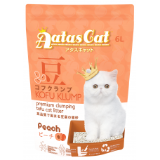 Aatas Kofu Klump Tofu Cat Litter Peach 6L